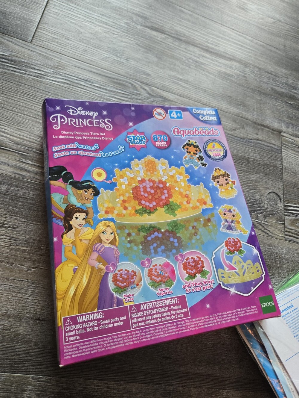 Disney Princess Aquabeads Tiara Bead Leftovers